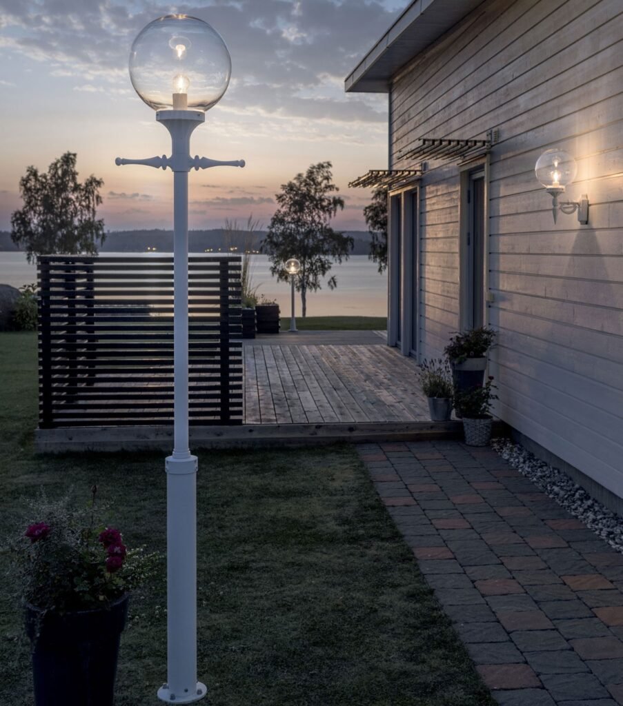 Globe Post Light